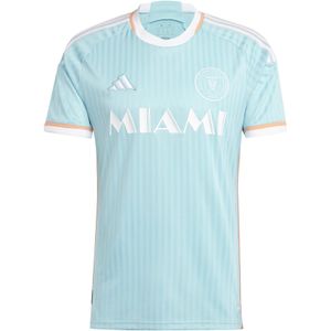 adidas - Inter Miami CF 3e Shirt Authentic 2024-2025 - Sportshirt - Lichtblauw - 100% Gerecycled Polyester