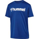 Hummel - Hmllogo Jersey - Kinder T-Shirt - True Blue - Korte Mouwen