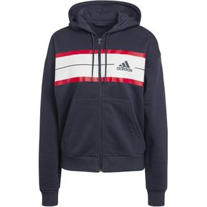 adidas - Essentials - Damescapuchon - Gestreept