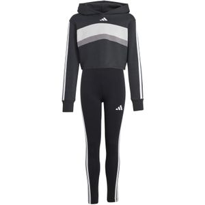 adidas - Seasonal Essentials Tiberio - Trainingspak - Geblokkeerde Kleur - Junioren