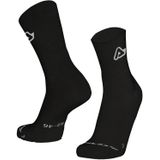 Acerbis - Jolly - Sokken - Zwart - Geribbelde Rand en Versterkte Enkel