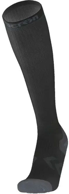 Macron - Enhance - Compressiekousen - Zwart - Elastisch - Antitwist