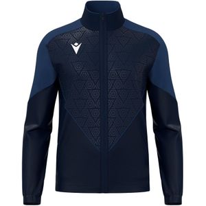 Macron - Poseidon - Track Suit Jas - Confortex Stof - Centrale Rits - Zwart