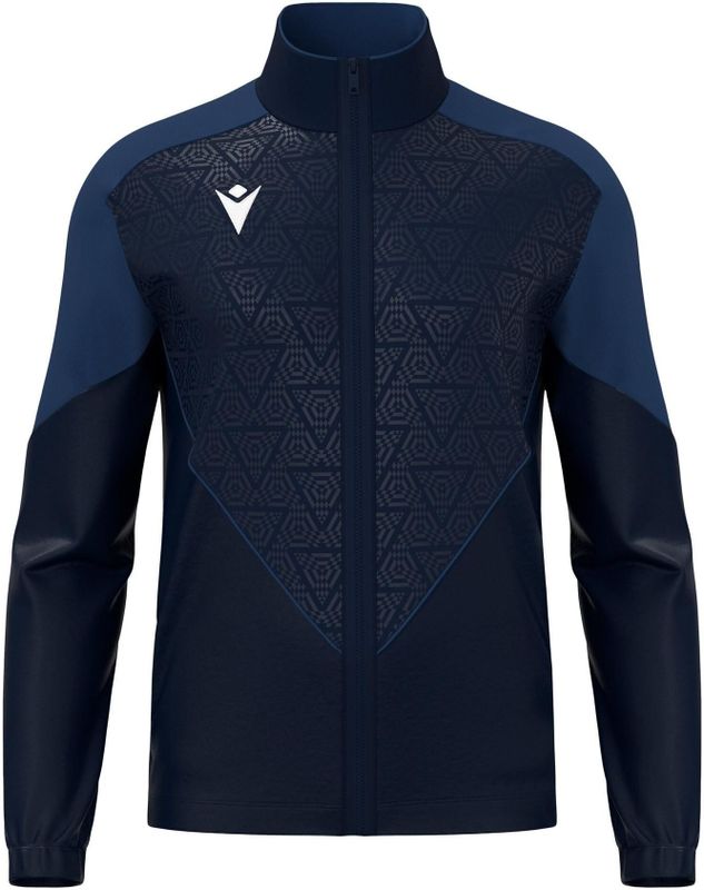 Macron - Poseidon - Track Suit Jas - Confortex Stof - Centrale Rits - Zwart