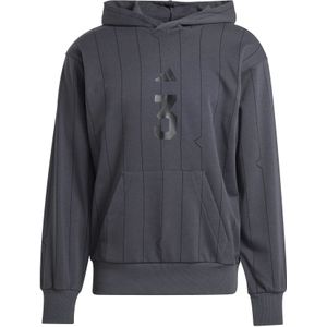 adidas - Hoodie - Krijtstrepen - Zacht French Terry - Reguliere Pasvorm