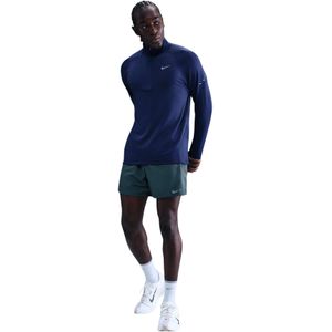 Nike - Stride Therma-FIT Repel - Hardlooptop - Zwart - Halflange Rits - Voor Heren