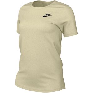 Nike - Sportswear Club Essentials Shirt - Dames - Zwart - Katoen