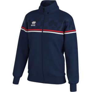 Errea - Diana - Damesjas - Zwart - Polyester - Gevoerde Zijzakken