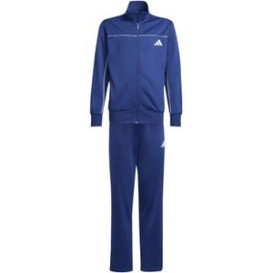 ADIDAS SPORTSWEAR - Trainingspak - Blauw - Geruwd Molton Materiaal