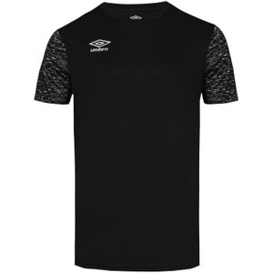 Umbro - T-shirt - Zwart - Polyester
