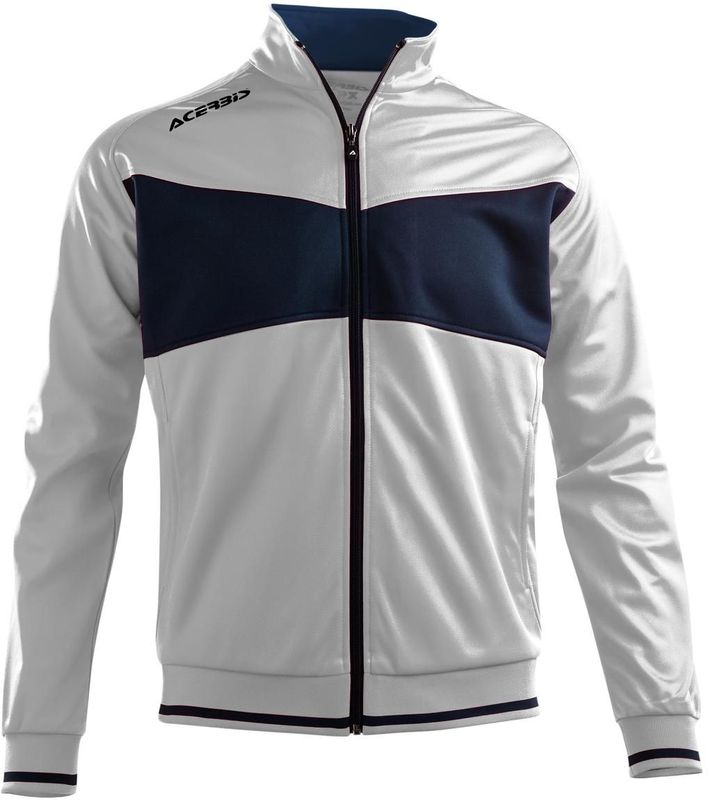 Acerbis - Diadema - Kinderjas - Wit/Blauw - Lange Mouwen