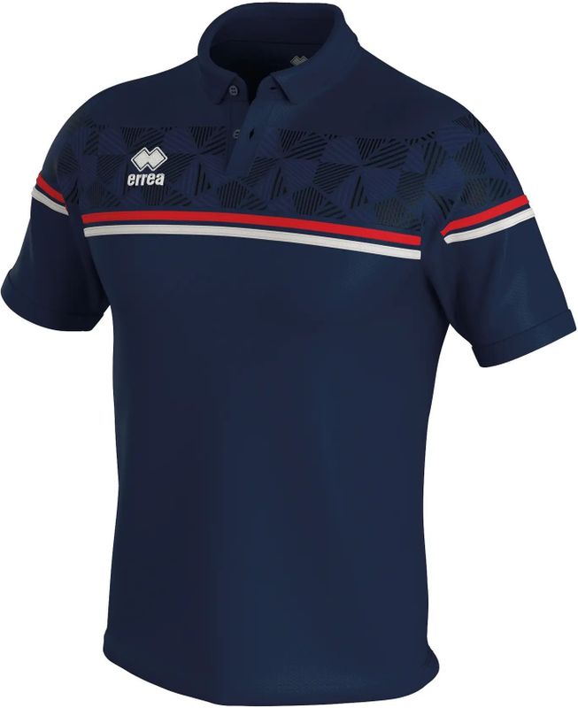 Errea - Dominic - Sportshirt - Blauw - Ademend - Thermische Isolatie