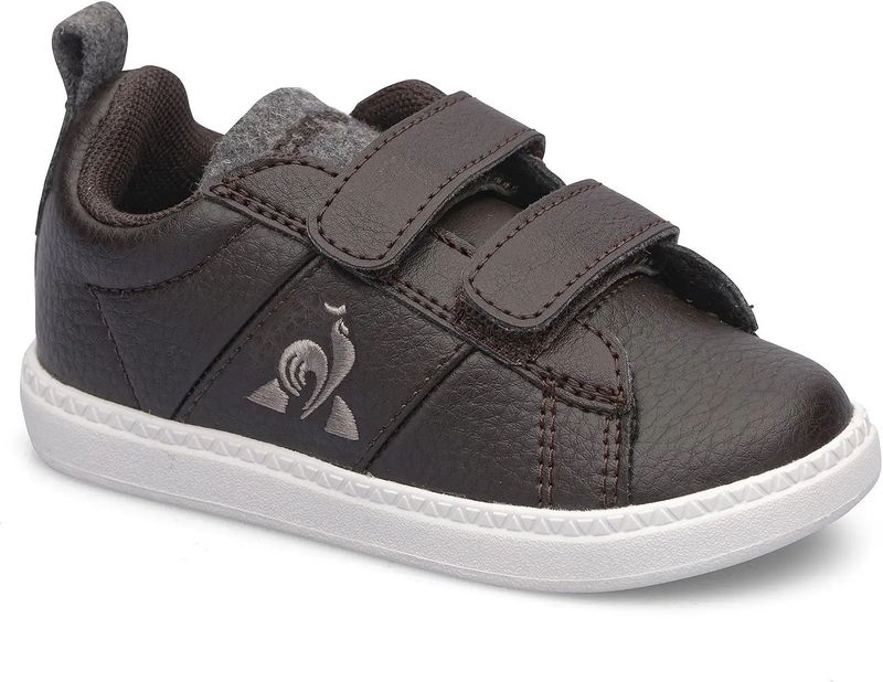 Le Coq Sportif - CourtClassic - Babyschoenen - Leren Bovenkant - Rubberen Buitenzool
