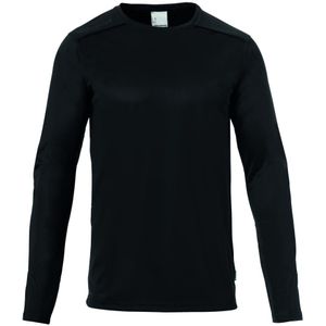 Uhlsport - Ronde Hals Shirt - Sportshirt - Zwart - 100% Polyester