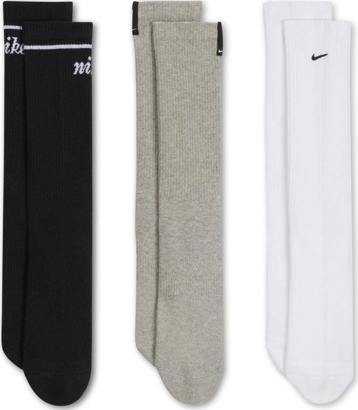 Nike - Everyday Cushioned - Sokken - Zwart - 3 Pack