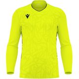 Macron - Corvus Eco - Keepershirt - Fluogeel / Zwart - Lange Mouw - Kinderen