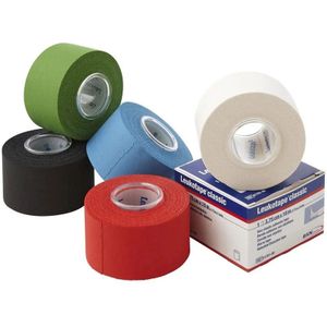 Tensoplastische Leukotape - Tape - 10 m - 3,75 cm - Verbandhechters