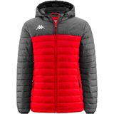 Kappa - Herenpufferjas - Zwart - Nylon - Slim Fit