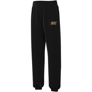 Club Fleece Broek - Zwart - Fleece - Verstelbare Taille