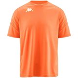 Sportshirt - Rood - Katoen - Regular Fit met Korte Mouwen