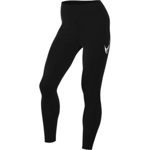 Dames legging 7/8 halfhoog met zakken Nike Fast Swoosh