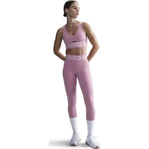 Nike Indy Plunge - Sport bh - Rood - Padded - Medium Ondersteuning