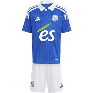 adidas - Rc Strasbourg 24/25 - Thuis Junior Set - Voetbaltenues