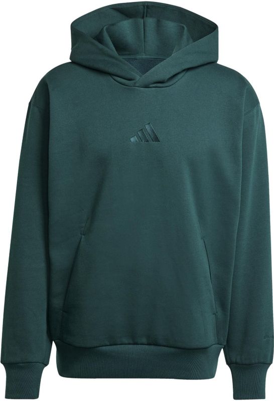 Adidas - All Szn Fleece Hoodie - Zwart - Sweater