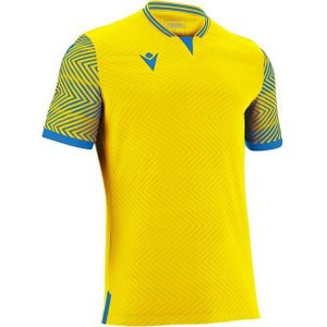 Macron - Tureis - Shirt - Geel - Korte Mouw - Heren