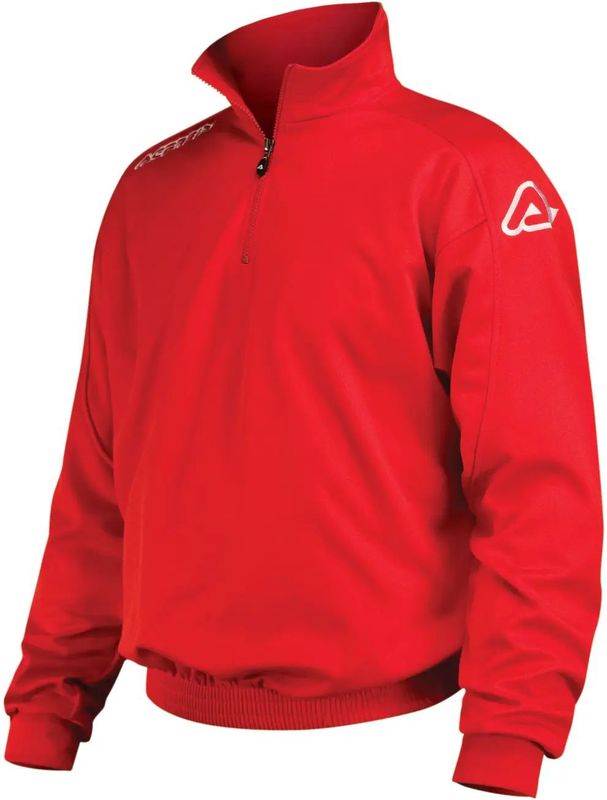 Acerbis Sports Atlantis Half Zip Training Sweatshirt Red