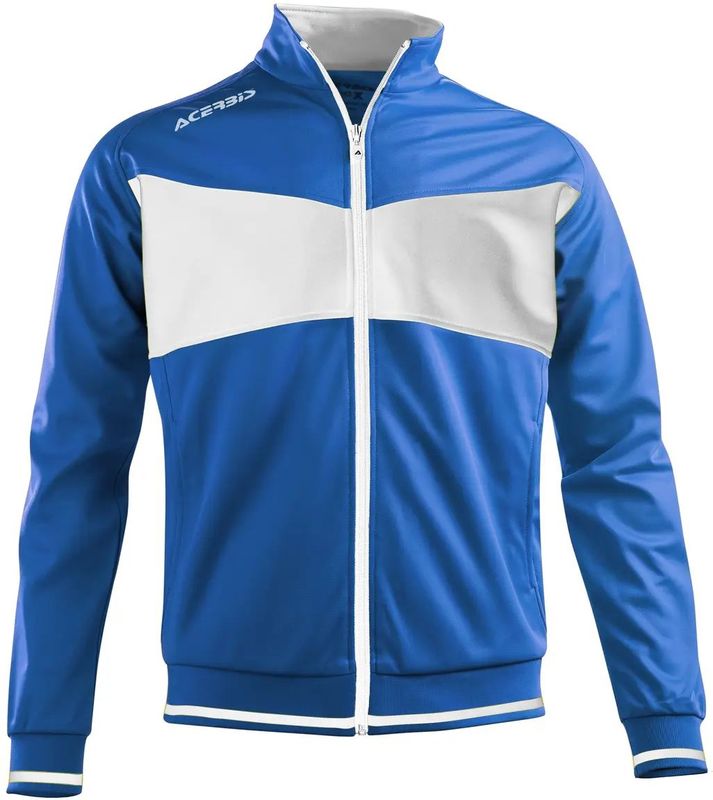 Acerbis - Diadema - Kinderjas - Wit/Blauw - Lange Mouwen - Ritssluiting