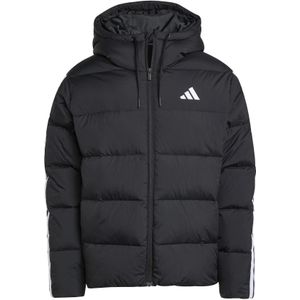 adidas - Essentials 3-Stripes - Donsjas - Met Capuchon