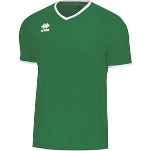 Errea - Lennox - Korte Mouw Sportshirt - Zwart - Lichtgewicht Materiaal