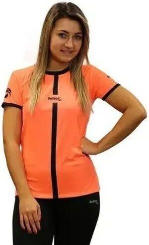 Softee - T-shirt - Dames - 100% Polyester - Korte Mouwen - 150 gram