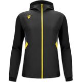 Macron - Victory Tiamat - Jas Met Kap - Zwart/Wit