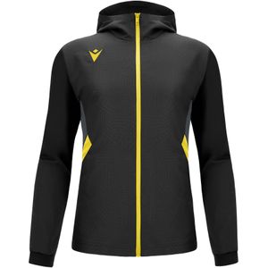 Macron - Victory Tiamat - Jas Met Kap - Zwart/Wit