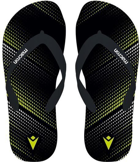 Macron - Boreas - Badslippers - Zwart - Ergonomisch Ontwerp