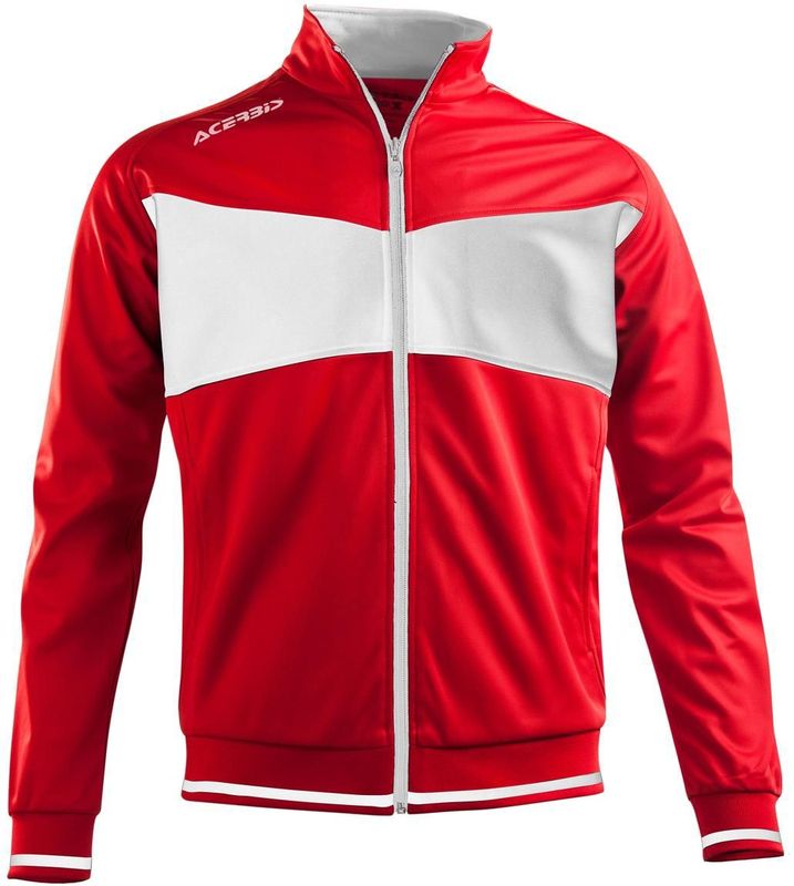 Acerbis - Diadema - Jas - Wit/Blauw - Lange Mouwen - Ritssluiting