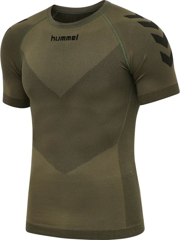 Hummel - First - Maillot - Stretch Stof - Gebreid met Logo en Visgraatmotief