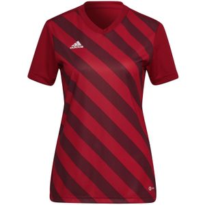 adidas Performance Entrada Graphic Voetbalshirt - Dames - Rood