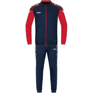 Jako - Performance - Polyesterpak - Marine/Rood - Polyester