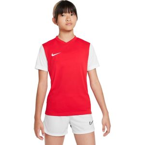 Nike - Tiempo Premier II - Voetbalshirt - Rood Wit - 100% Polyester
