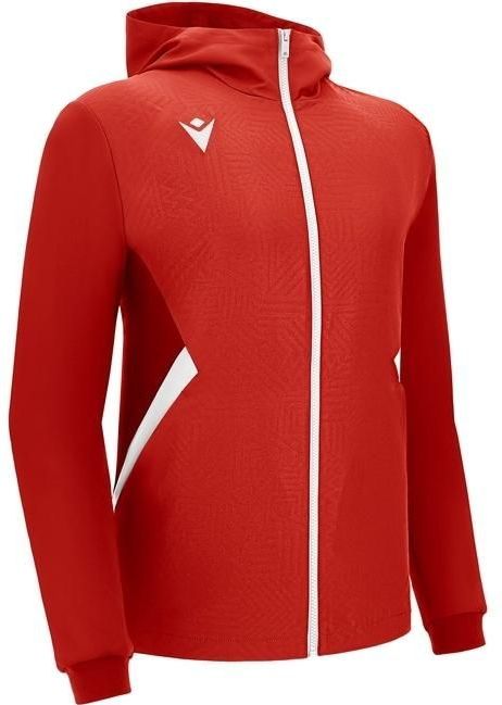 Macron - Victory Tiamat - Jas Met Kap - Rood - Kinderen