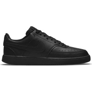 Nike - Court Vision Low - Herenschoenen - Zwart - Gerecycled Materiaal