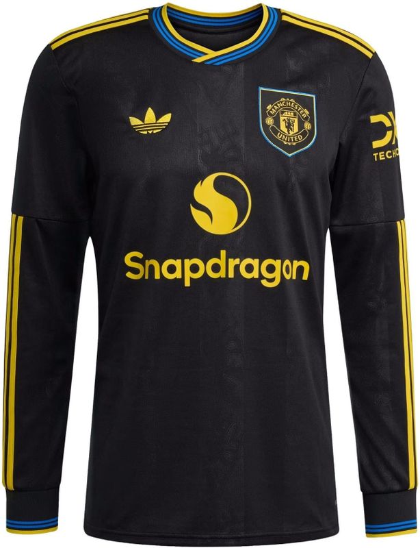 Manchester United - Derde Shirt - Lange Mouwen - 2025/26