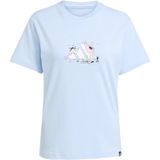 adidas - DDL T - T-shirt - Glow Blue - Korte Mouwen
