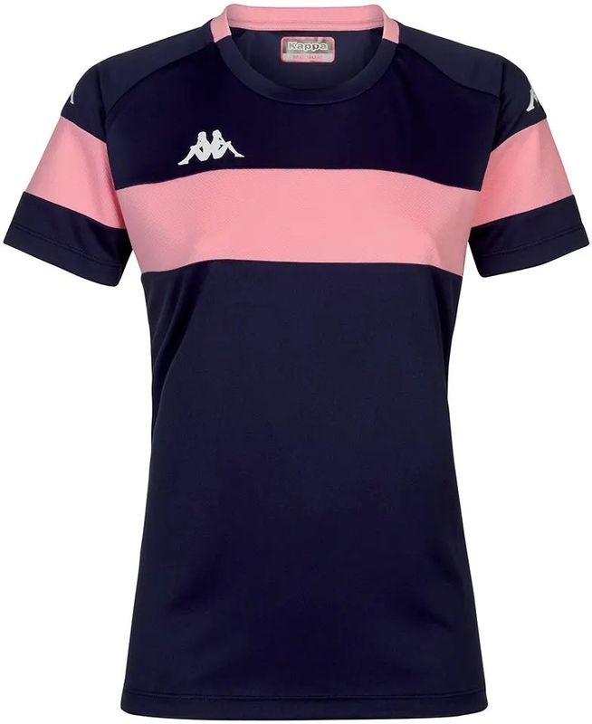 Kappa - Dareta - Damestrui - 100% Polyester - Korte Mouwen - Ronde Hals