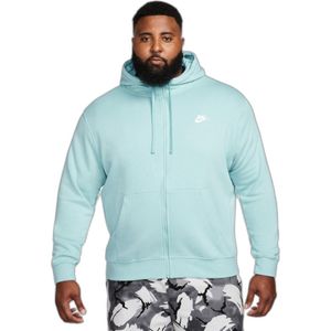Nike - Club Fleece - Capuchon met Volledige Rits - Zacht - Urban Styling