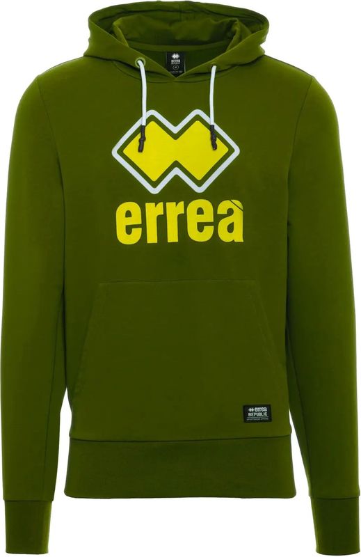 Erreà Republic - Big Logo Flock Hoodie - Heren Hoodie - Kamelia-stof
