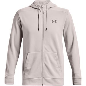 Under Armour - Armour Fleece - Hooded Sweatshirt - Zwart - Met Rits